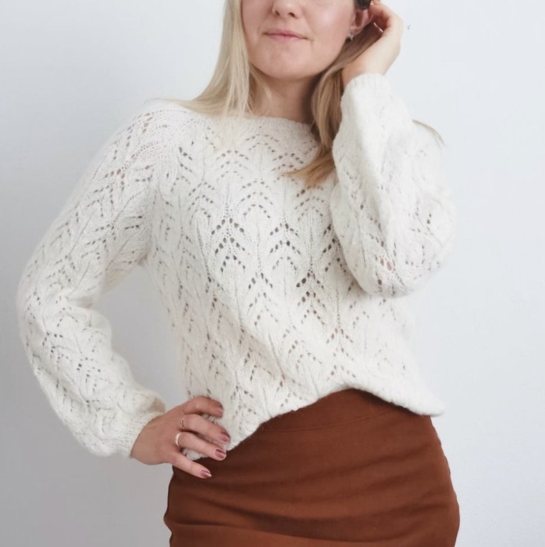 Mistvale Sweater Knitting Pattern