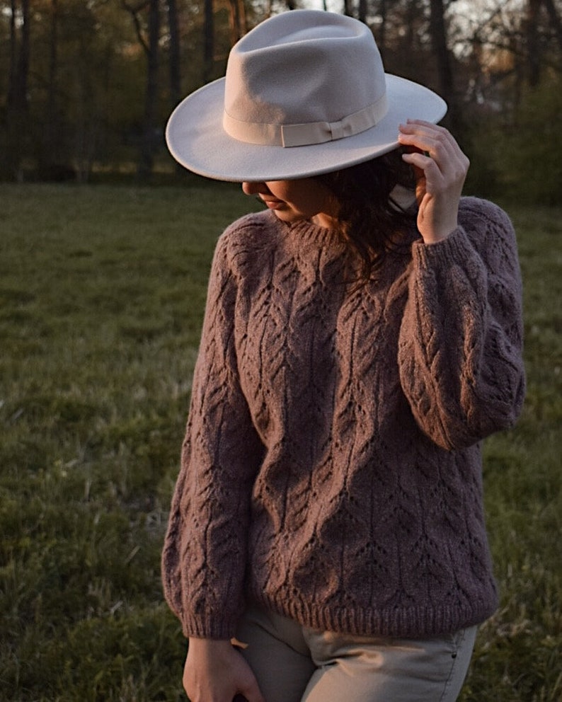 Mistvale Sweater Knitting Pattern
