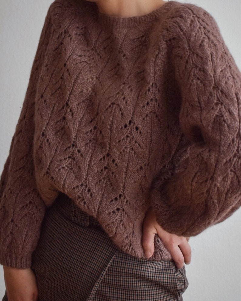 Mistvale Sweater Knitting Pattern