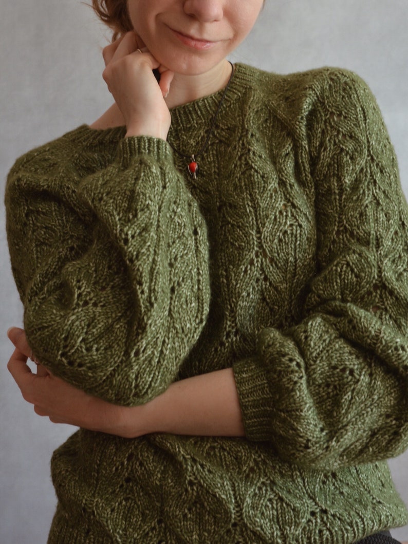Mistvale Sweater Knitting Pattern
