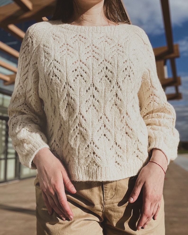 Mistvale Sweater Knitting Pattern