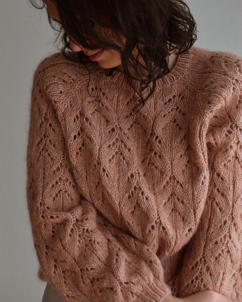 Mistvale Sweater Knitting Pattern