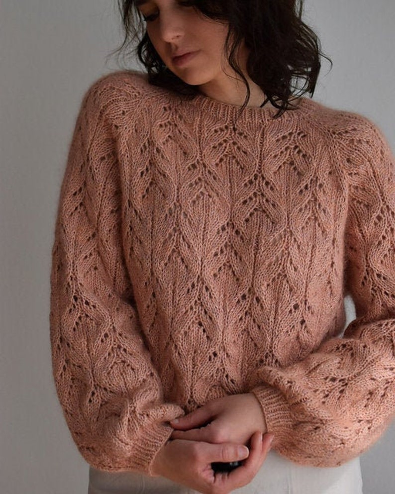 Mistvale Sweater Knitting Pattern