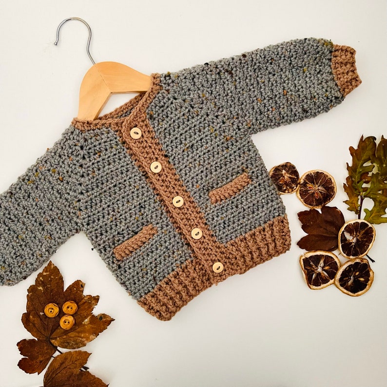 Cedarwood Cardigan Crochet Pattern