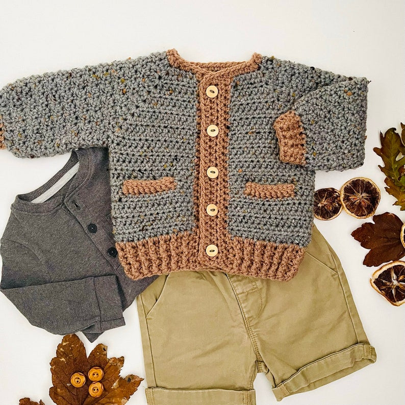 Cedarwood Cardigan Crochet Pattern