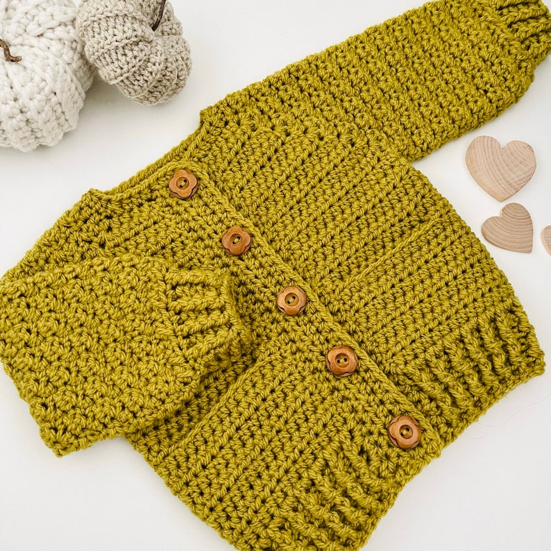 Cedarwood Cardigan Crochet Pattern