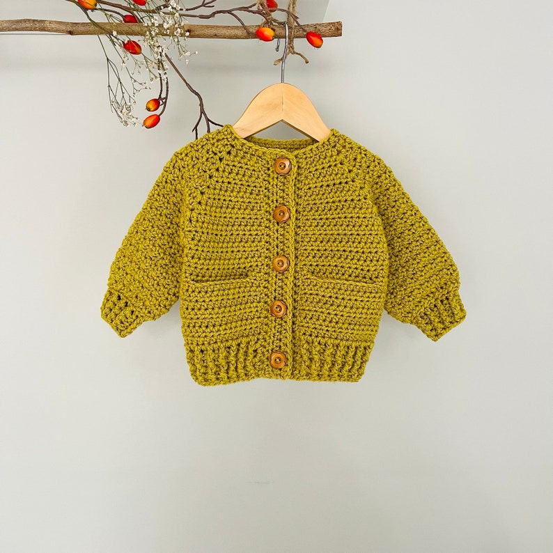 Cedarwood Cardigan Crochet Pattern