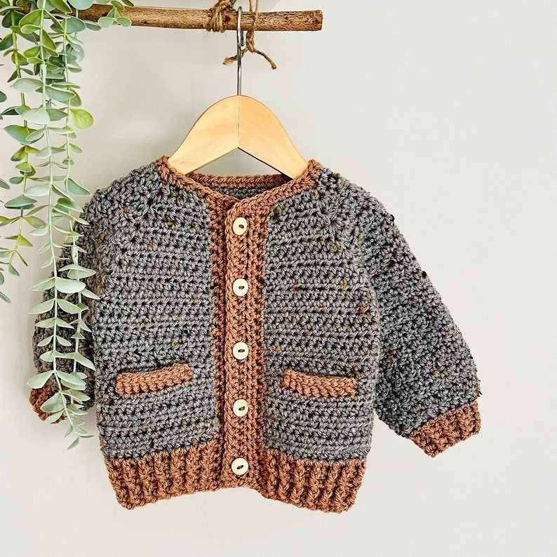 Cedarwood Cardigan Crochet Pattern