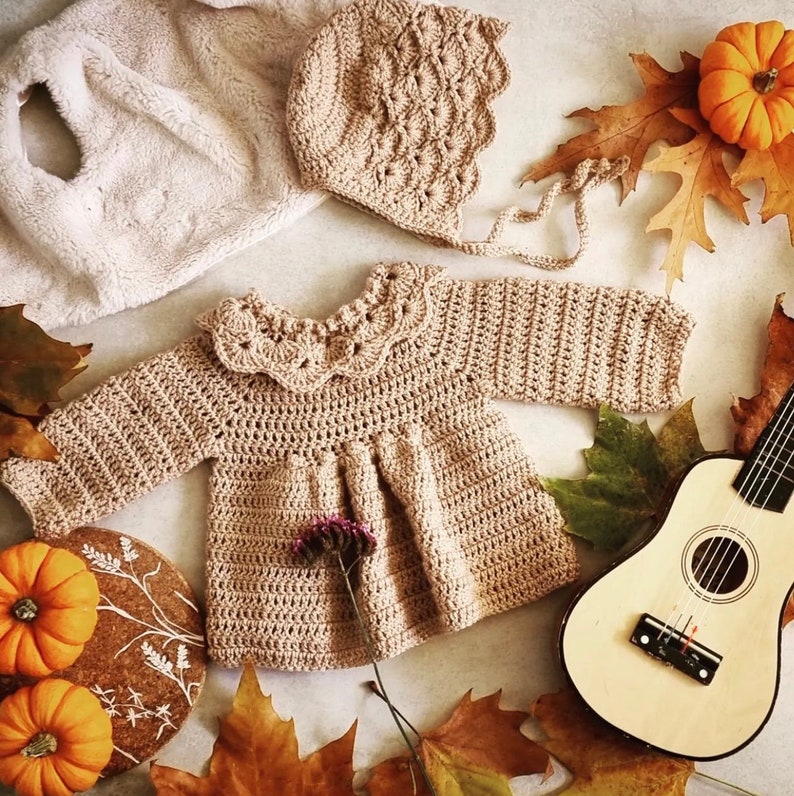 Smock Dress Crochet Pattern