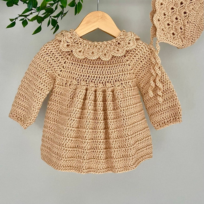Smock Dress Crochet Pattern