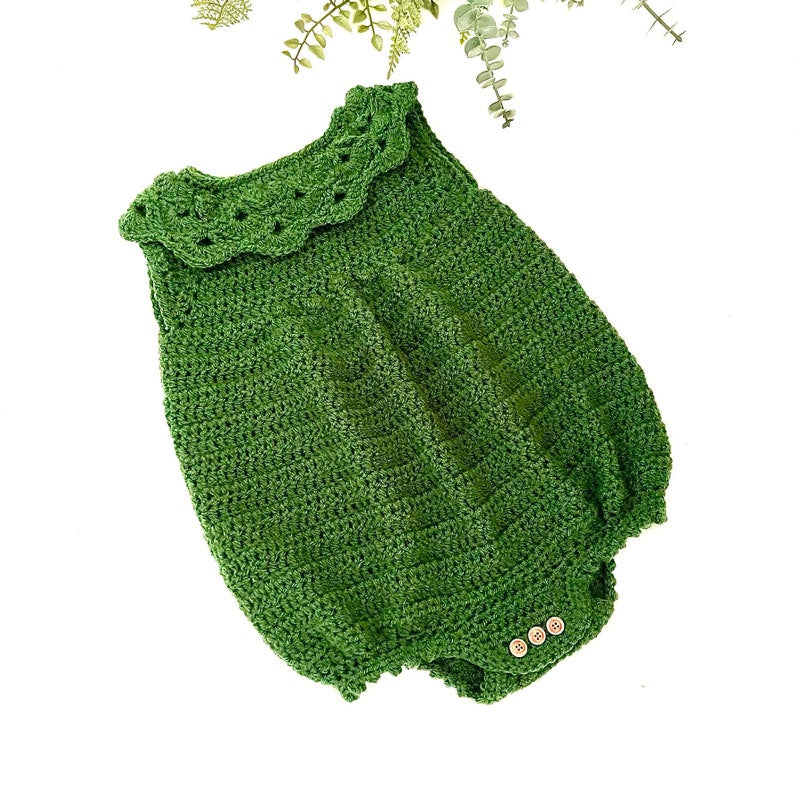 Sunny Baby Romper Crochet Pattern
