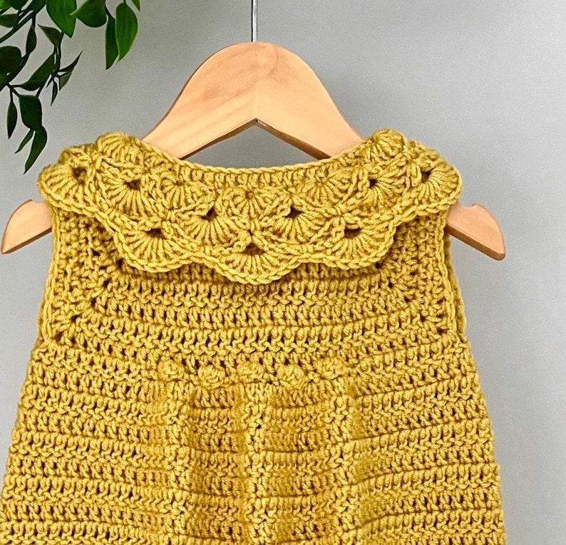Sunny Baby Romper Crochet Pattern