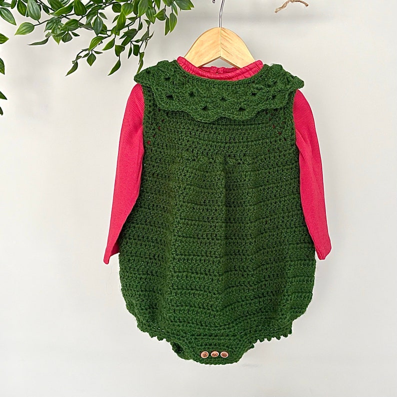 Sunny Baby Romper Crochet Pattern