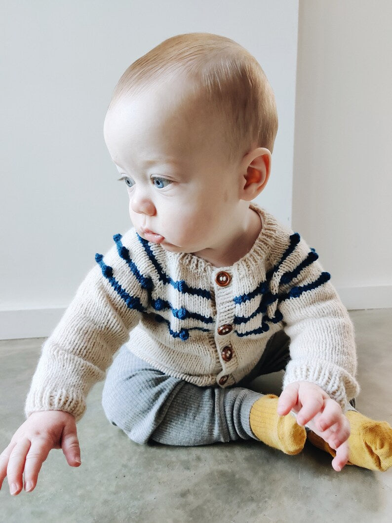 Classic Baby Cardigan Knitting Pattern