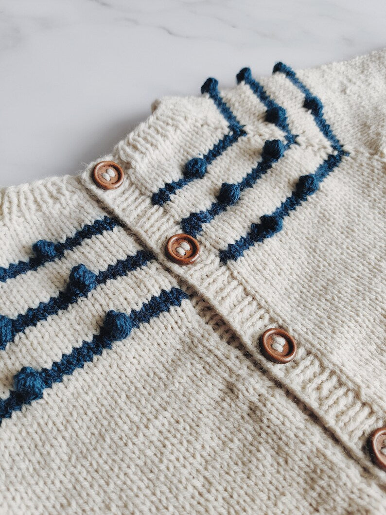 Classic Baby Cardigan Knitting Pattern
