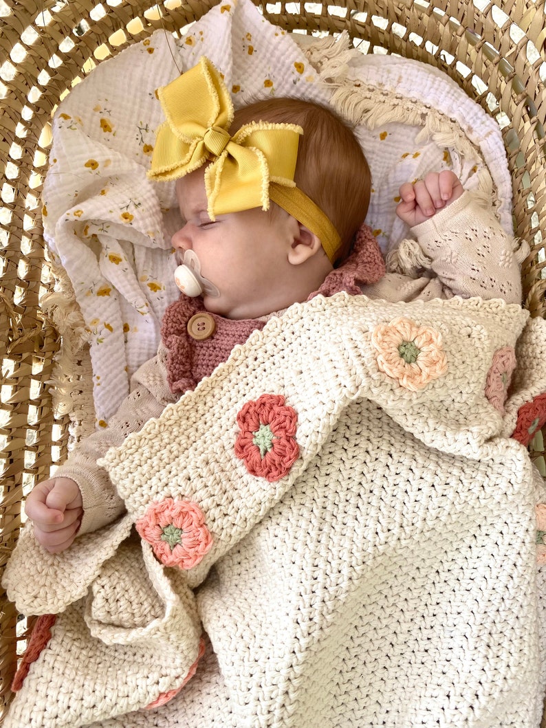 Bloomfield Blanket Crochet Pattern