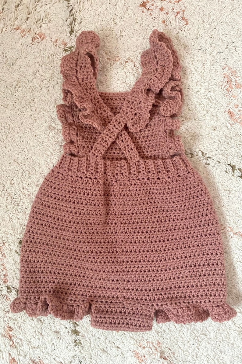 Roseberry Romper Crochet Pattern