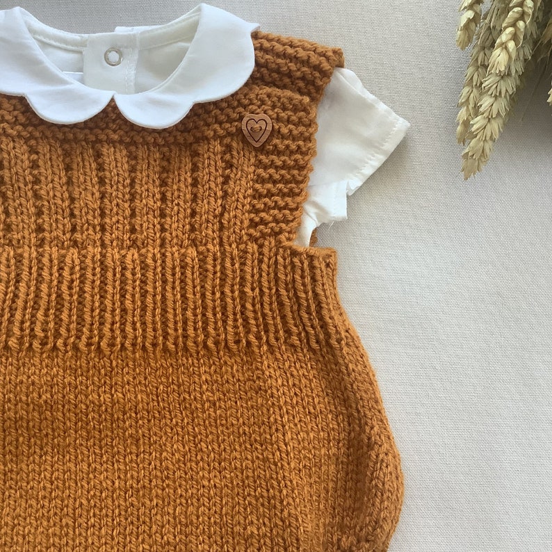 Little Haven Romper Knitting Pattern