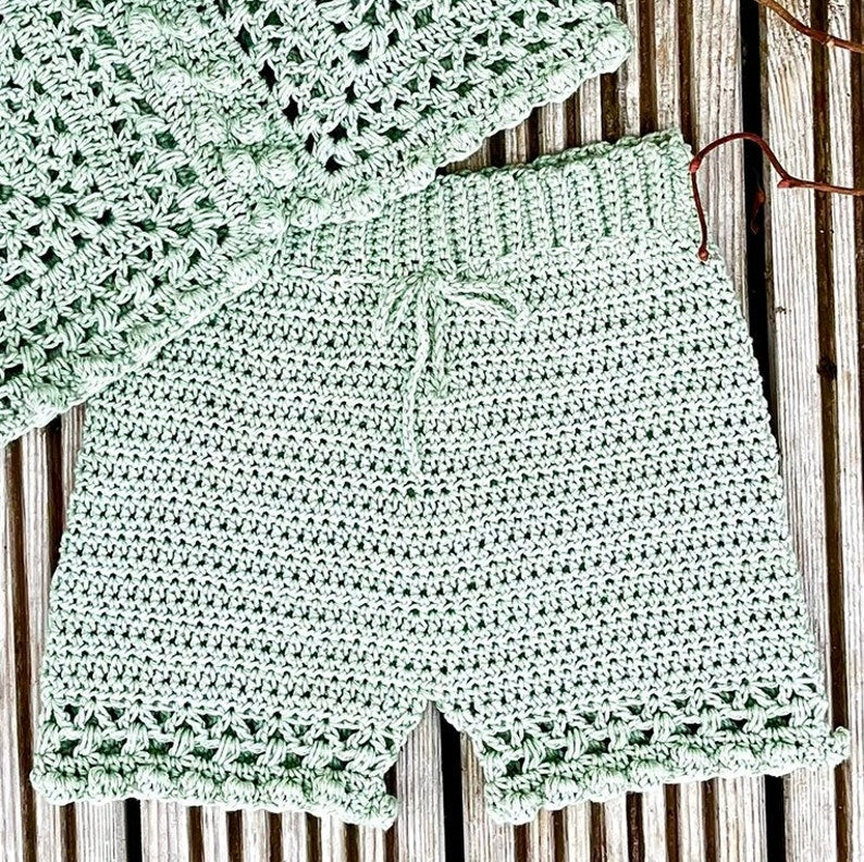Mint Breeze Set Crochet Pattern