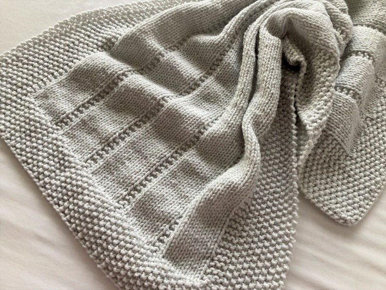 Soft Mist Blanket Knitting Pattern