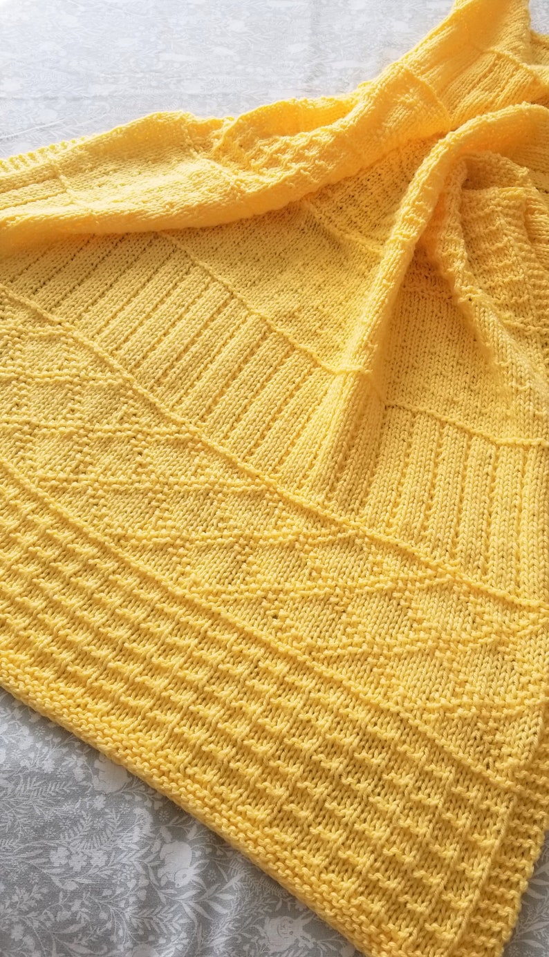Cloudberry Blanket Knitting Pattern