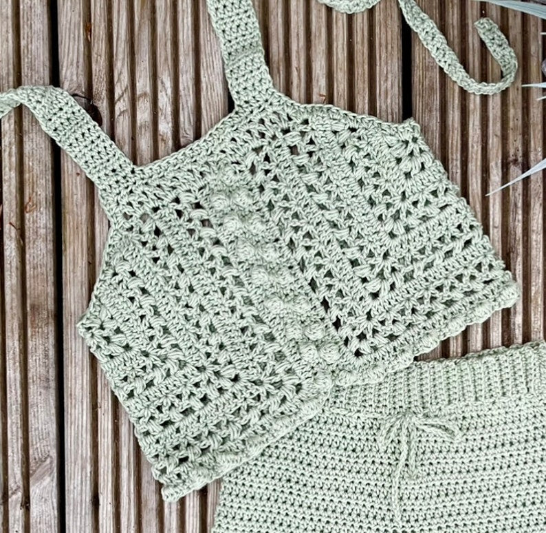 Mint Breeze Set Crochet Pattern