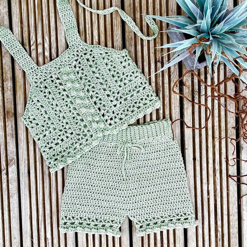 Mint Breeze Set Crochet Pattern