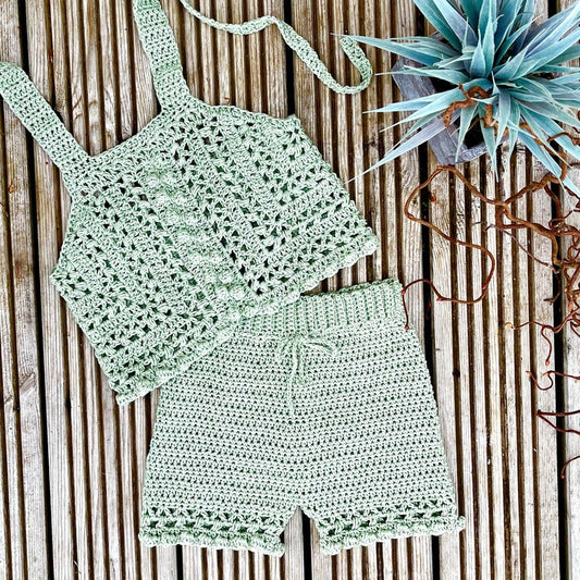 Mint Breeze Set Crochet Pattern