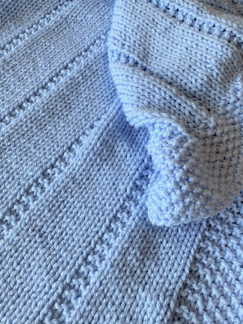 Soft Mist Blanket Knitting Pattern
