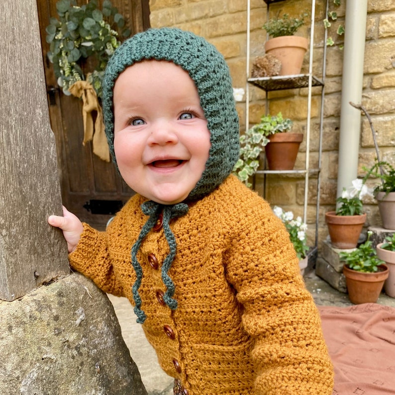 Pinewood Bonnet Crochet Pattern