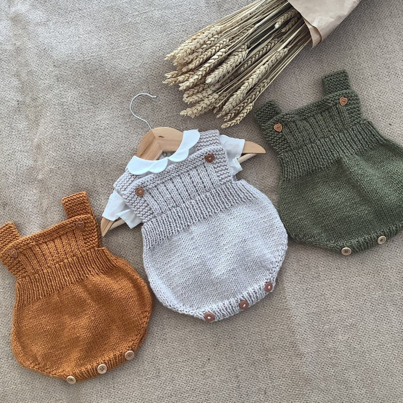 Little Haven Romper Knitting Pattern