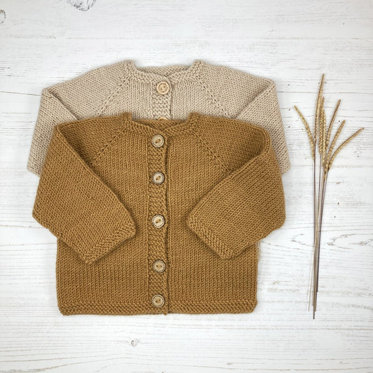 Honey Baby Cardigan Knitting Pattern