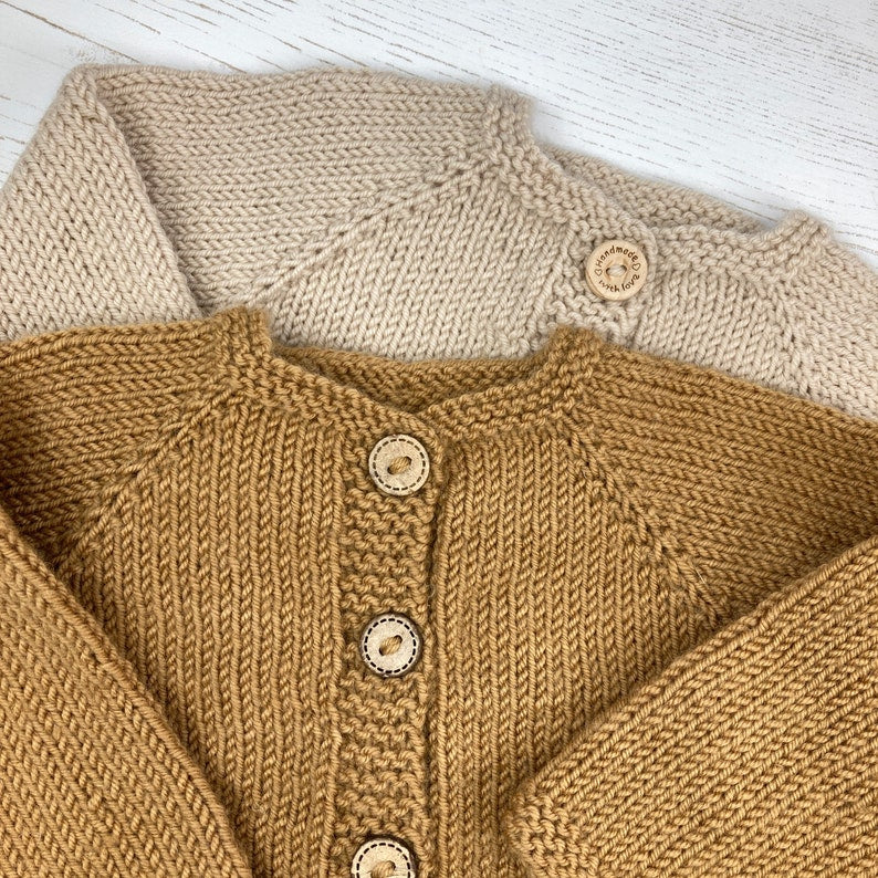 Honey Baby Cardigan Knitting Pattern
