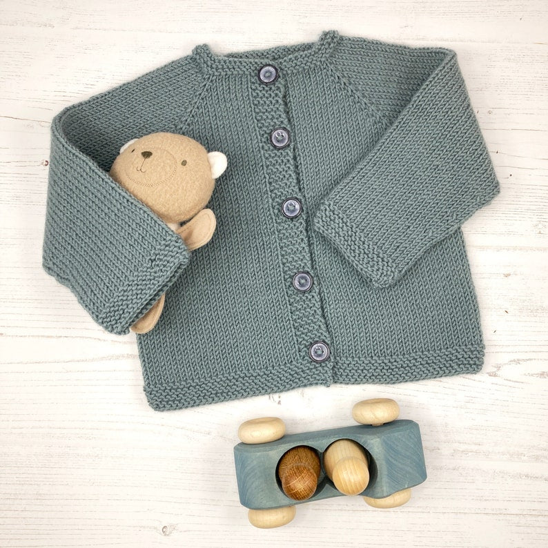 Honey Baby Cardigan Knitting Pattern