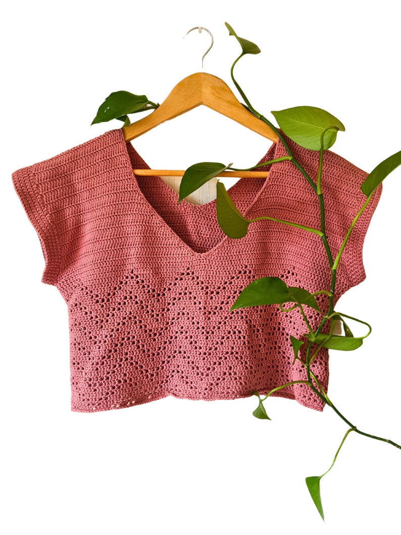Vintage Zigzag Top Crochet Pattern