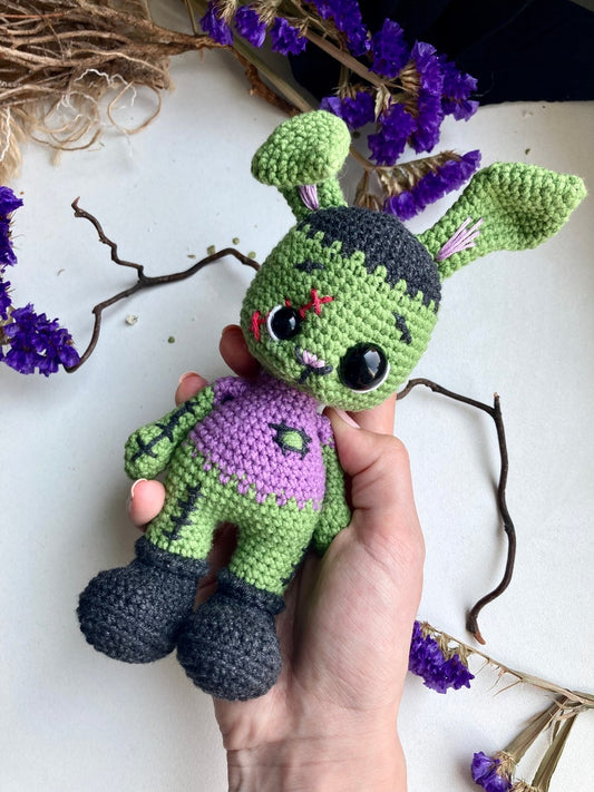 Zombie Bunny Crochet Pattern