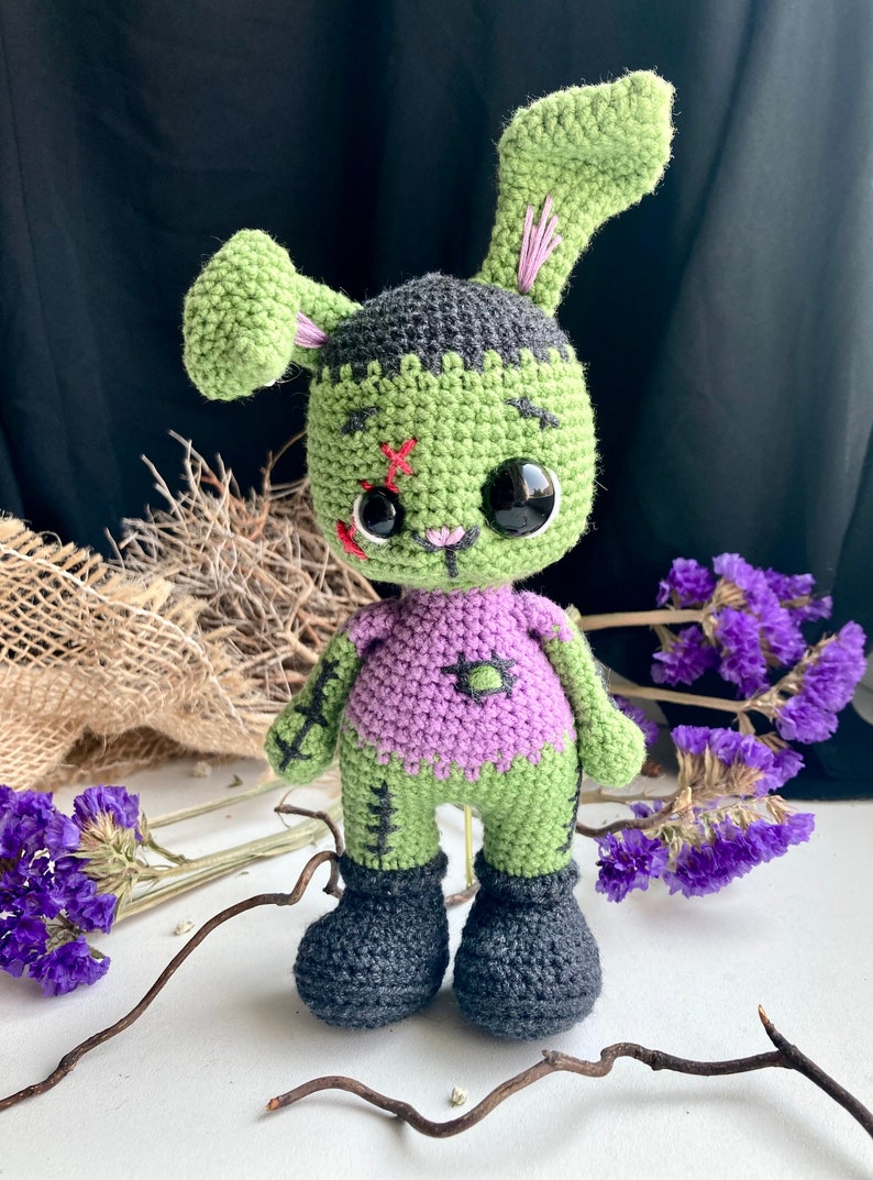 Zombie Bunny Crochet Pattern