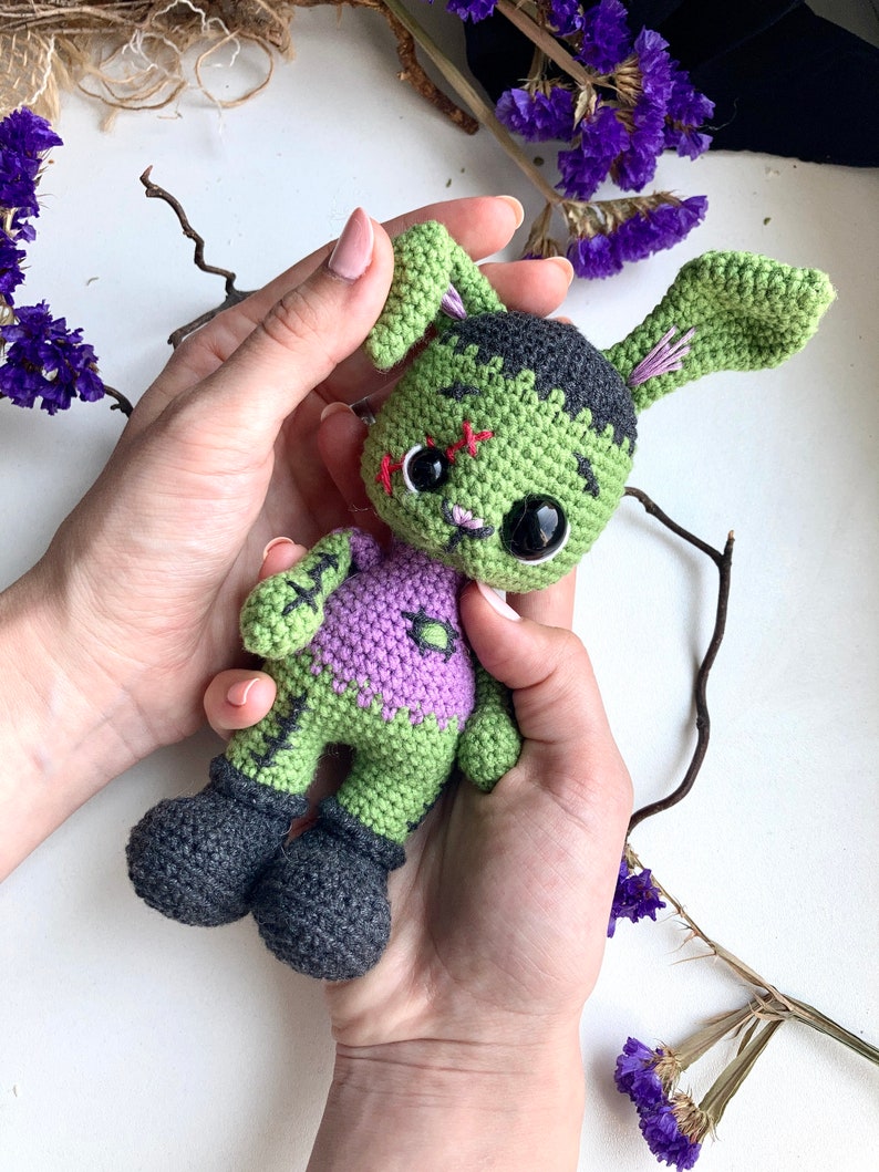 Zombie Bunny Crochet Pattern