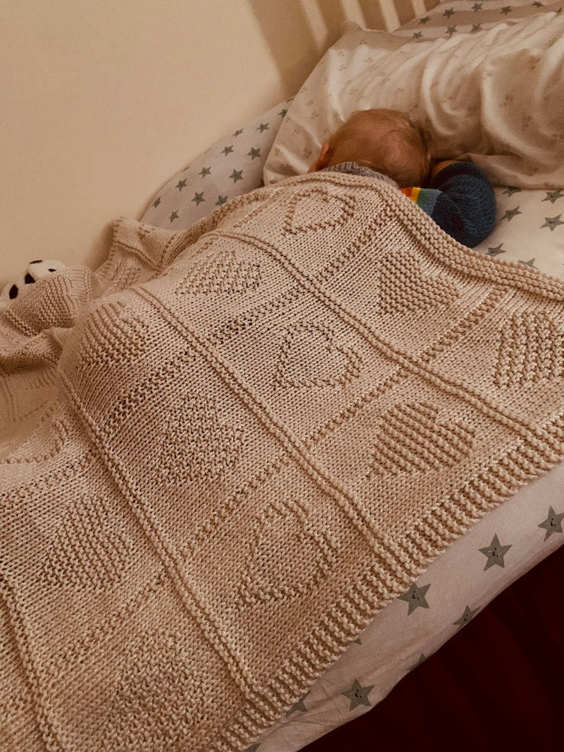 Treasure Blanket Knitting Pattern