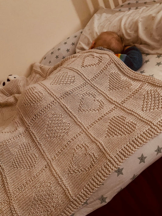 Treasure Blanket Knitting Pattern
