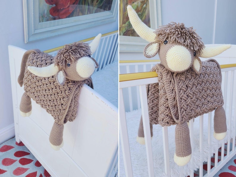 Highland Bloom Blanket Crochet Pattern