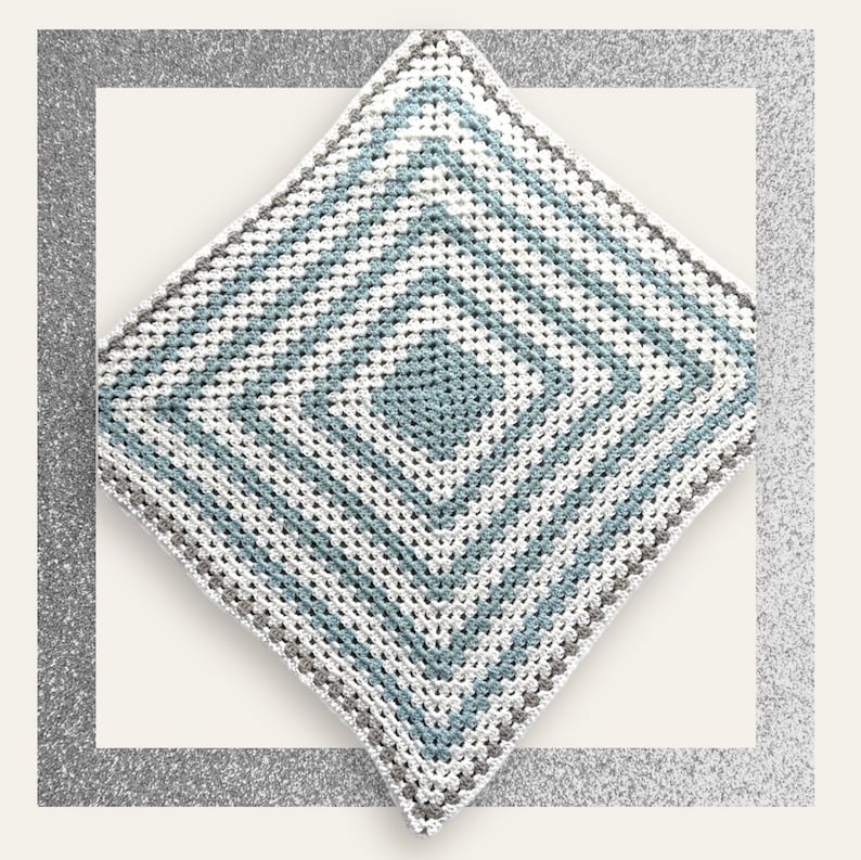 Skyline Granny Blanket Crochet Pattern