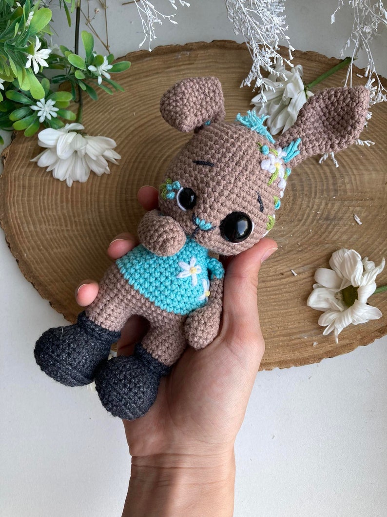 Zombie Bunny Crochet Pattern