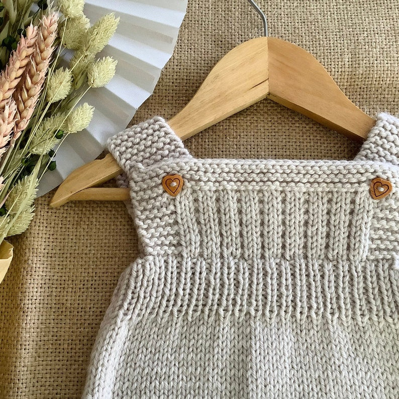 Little Haven Romper Knitting Pattern