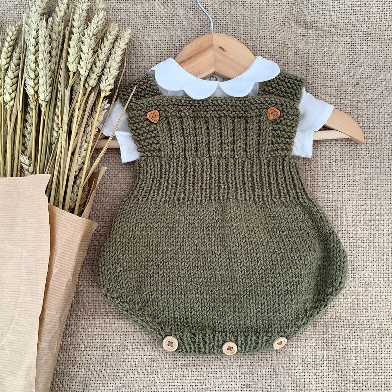 Little Haven Romper Knitting Pattern