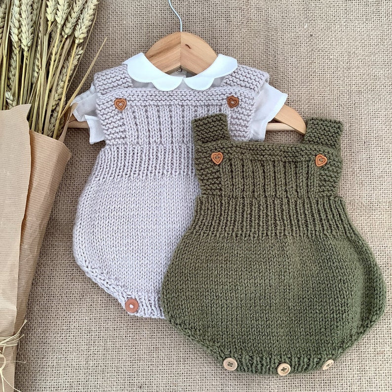 Little Haven Romper Knitting Pattern