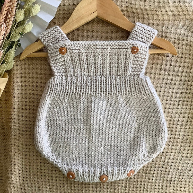 Little Haven Romper Knitting Pattern
