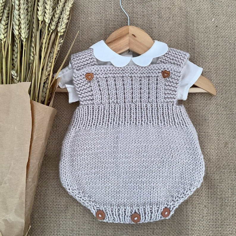Little Haven Romper Knitting Pattern