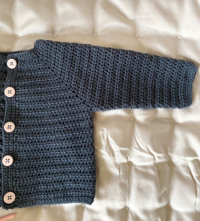 Clover Cardigan Crochet Pattern
