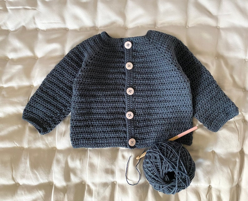 Clover Cardigan Crochet Pattern